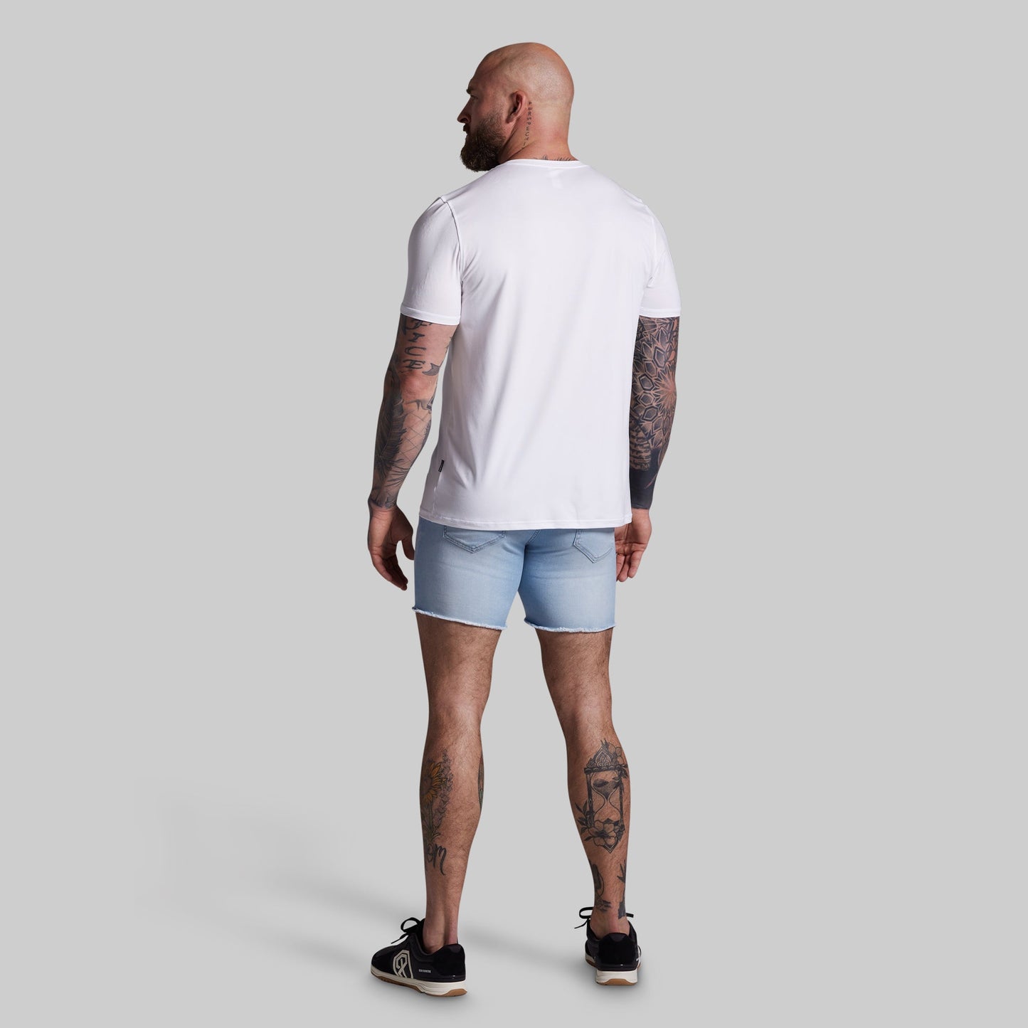 FLEX Stretchy Jort 6" (Light Fade Wash)
