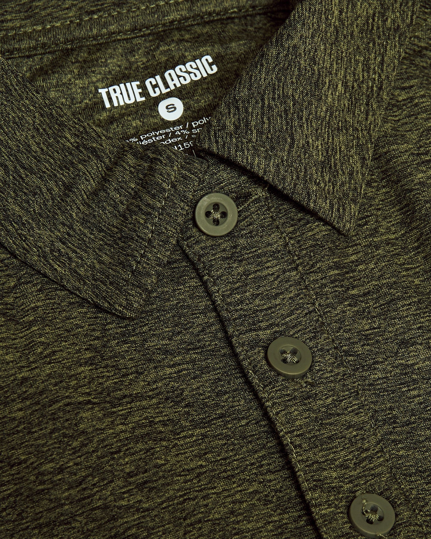 Dark Heather Pear Active Polo 2.0