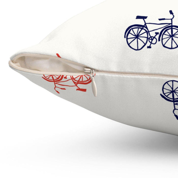 Bicycles Throw Pillow, Modern Pillows, Contemporary Throw Pillows, Cushions, Bed Pillows Decorative, Modern Pillows, Gift, Pillowcase