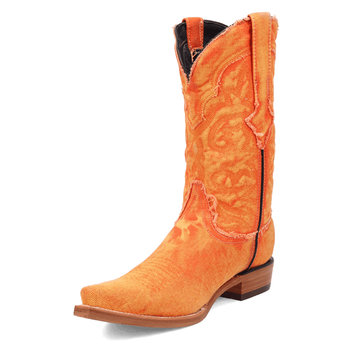 PRODUCT SHOT BIG EASY DENIM BOOT AT 225 DEGREE ANGLE