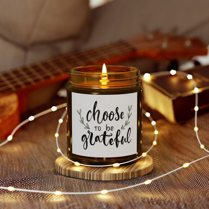 Gratitude Scented Soy Candles, Lead Free Wick, Handpoured in the USA, Eco-Friendly and Non-Toxic | Pippa + June