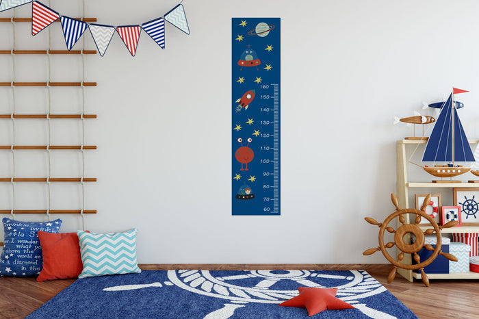 Boys Growth Chart Ruler Wall Decal, Boys Height Chart Wall Sticker | Pippa + June