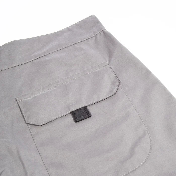 High & ÖUS Nylon Shorts Grey - Four Street