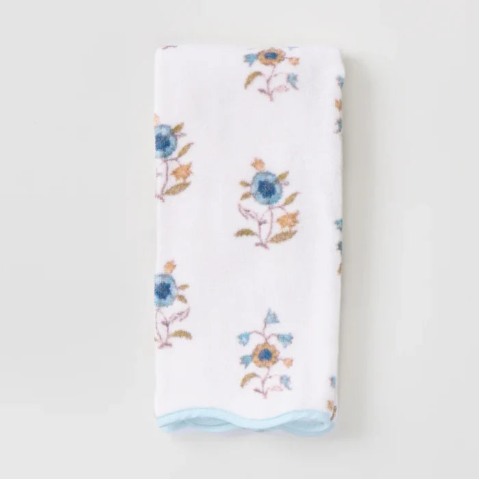 Leah O'Connell Floral Scallop Hand Towel