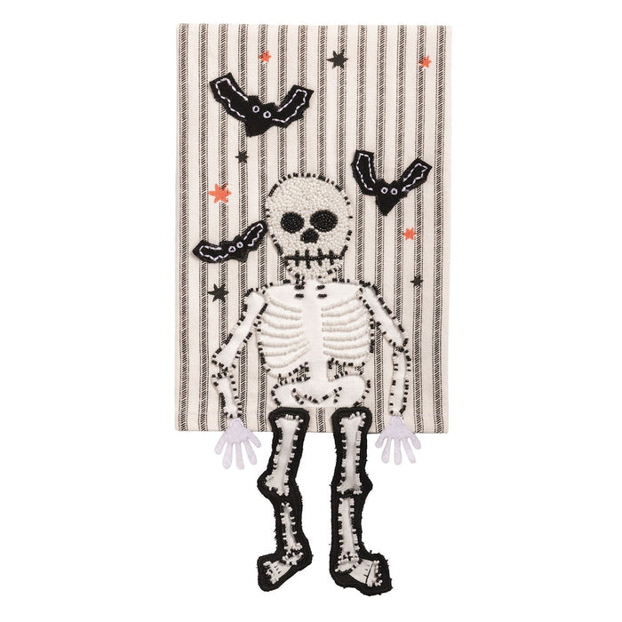 Skeleton Dangle Leg Towel