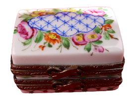 SKU# C049075SE - Oblong Box - Double Compartment.