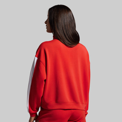Lounge Lux Quarter Zip Pullover (Regal)