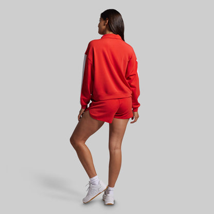 Lounge Lux Quarter Zip Pullover (Regal)