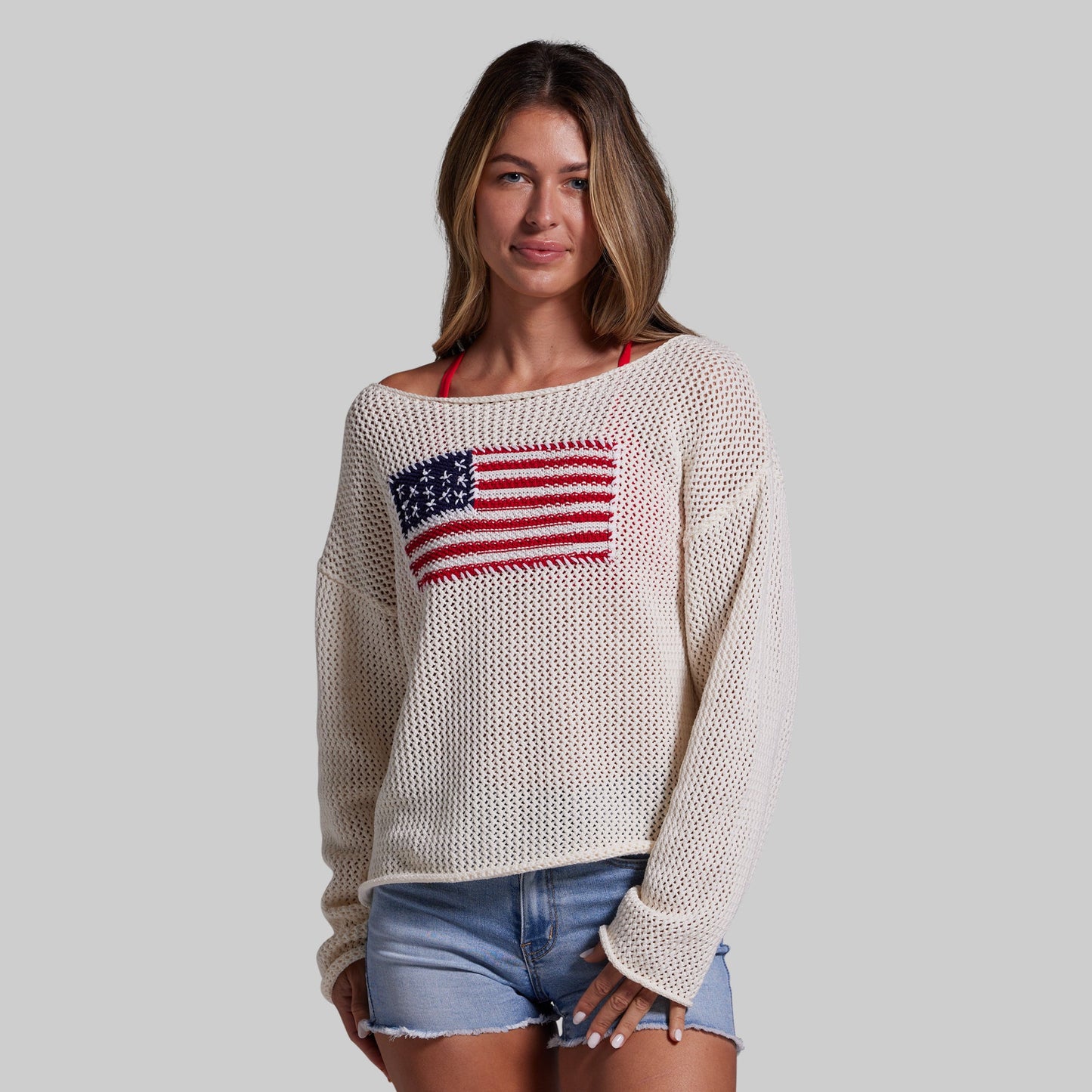 All American Sweater (Ivory)