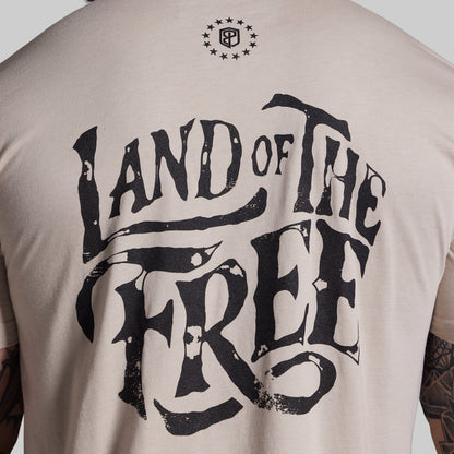 Land of the Free Tee (Tan)