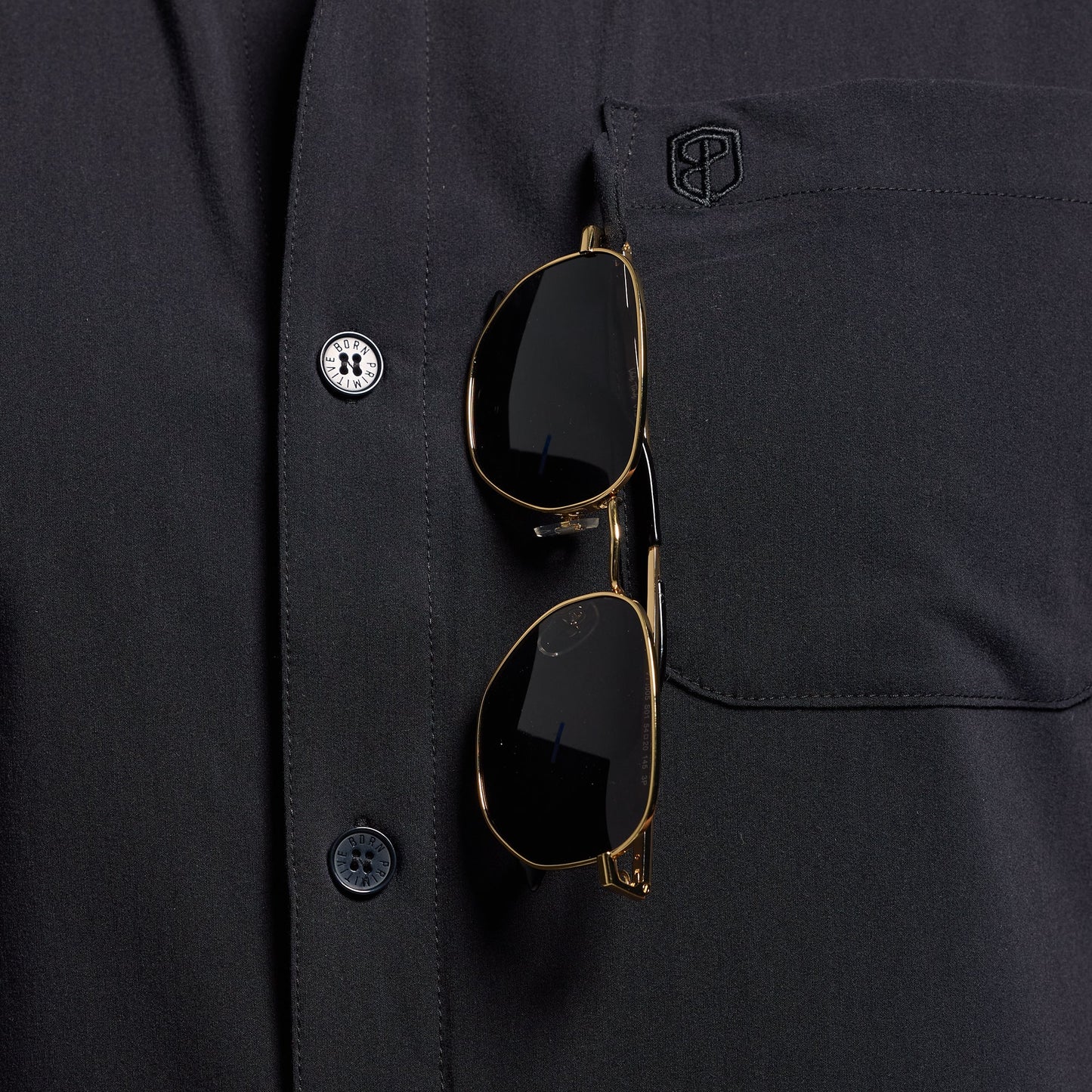 Voyager Button Up 2.0 (Black)
