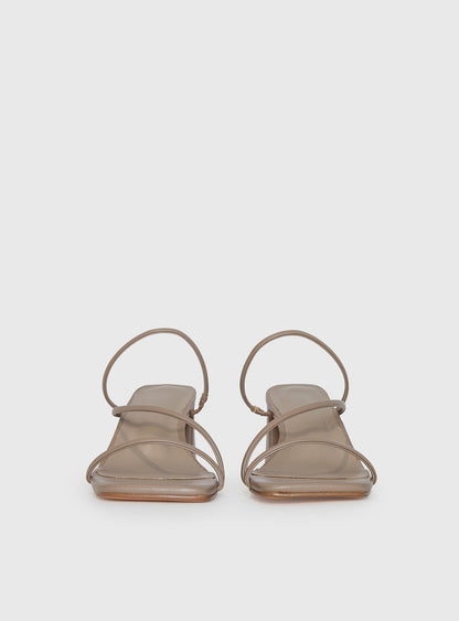 Billini Yazmin 2.0 Heels Dark Taupe