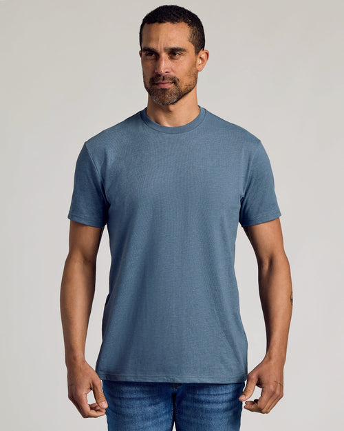 Dark Heather Tempest Classic Crew Neck