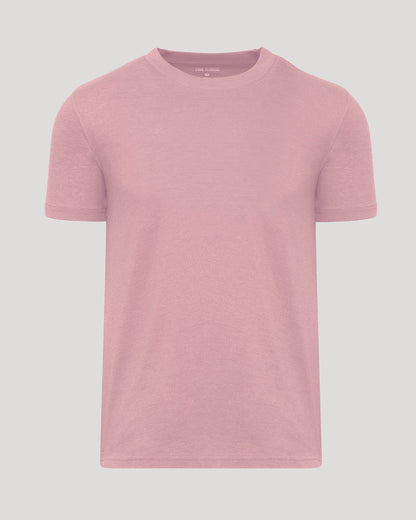 Light Heather Boysenberry Classic Crew Neck