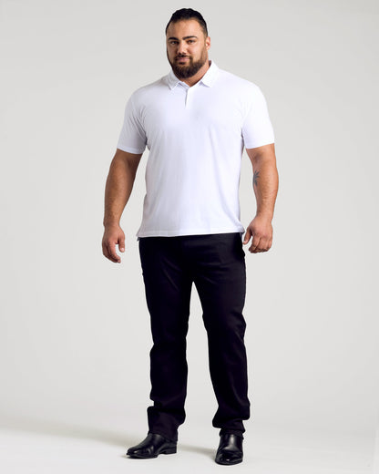 White Classic Polo