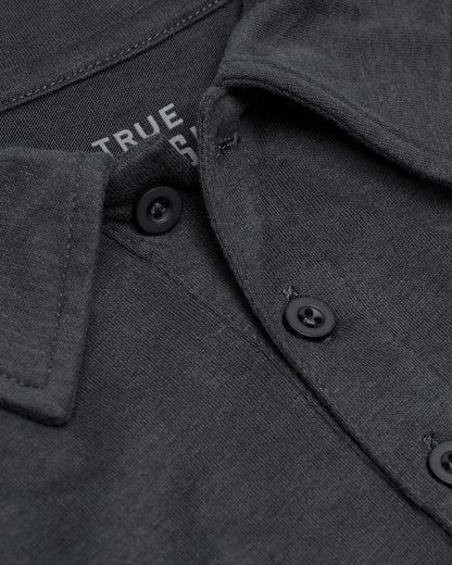 Carbon Short Sleeve Tall Polo
