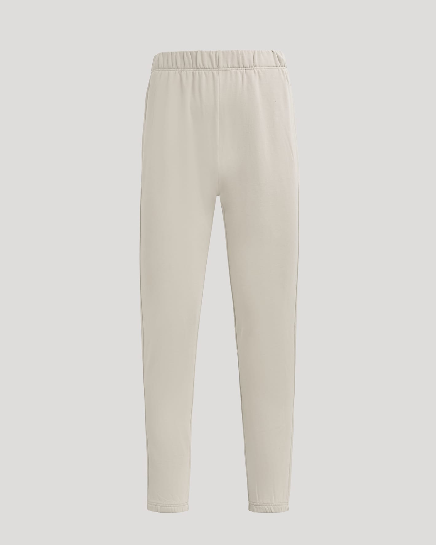Womens Oatmeal Relaxed Joggers