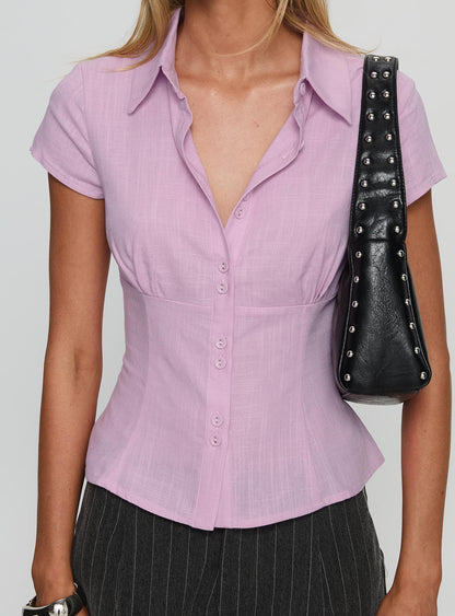 Cottesloe Blouse Top Pink