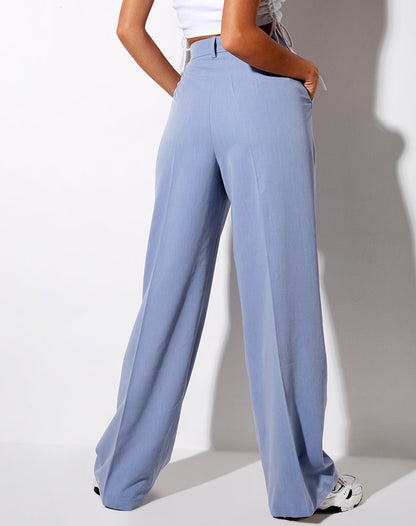 Abba Trouser in Blue
