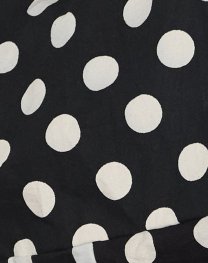 Aimi Bag in Large Polka Black