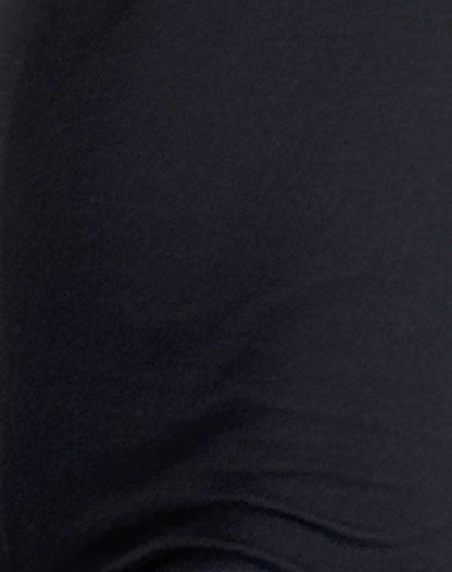 Amira Unitard in Black with White Binding