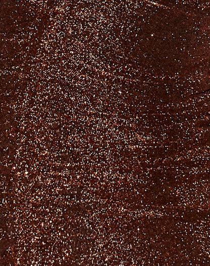 Ardilla Bodycon Dress in Glitter Lurex Bronze