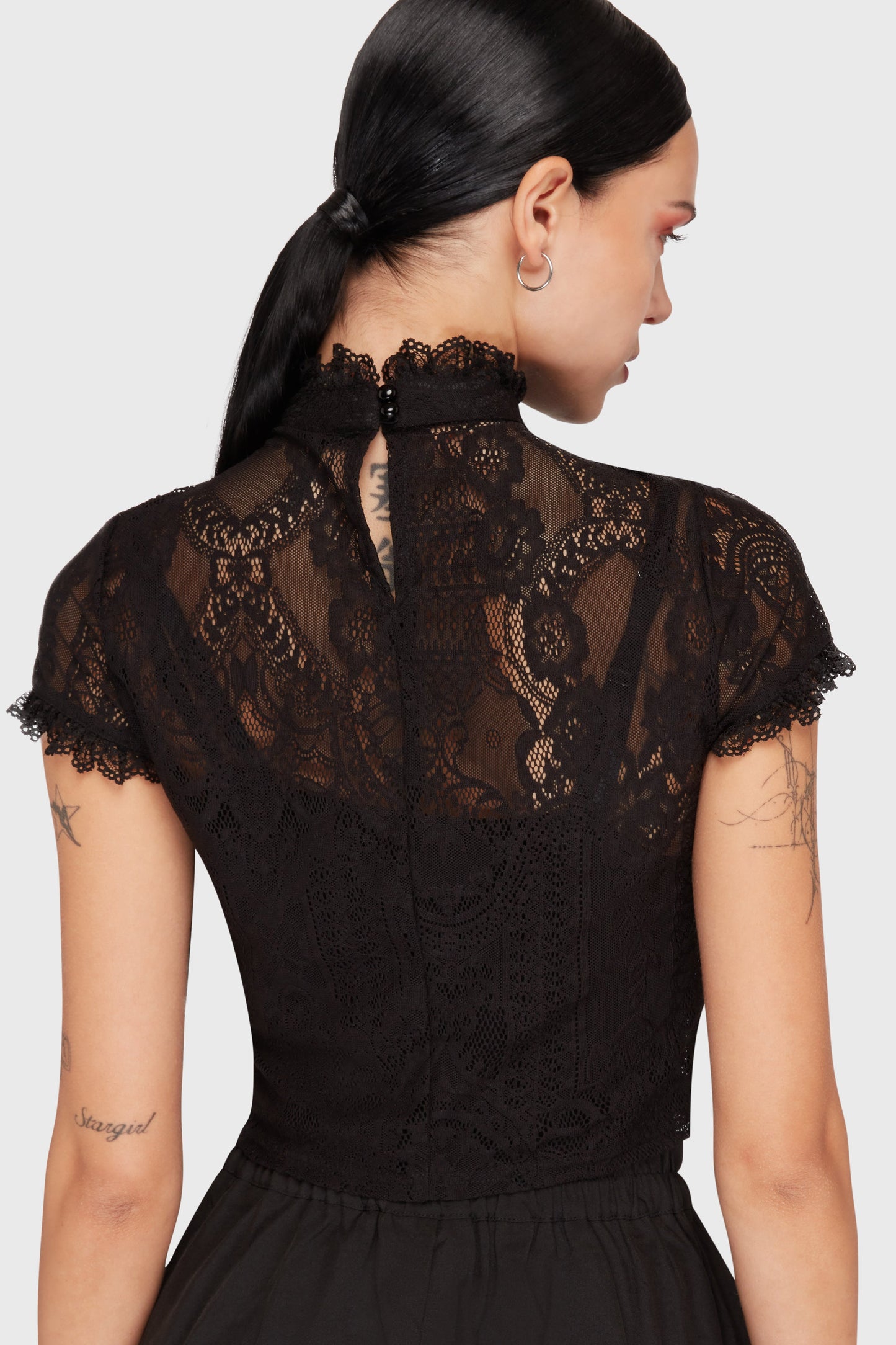 Ava Lace Crop Top