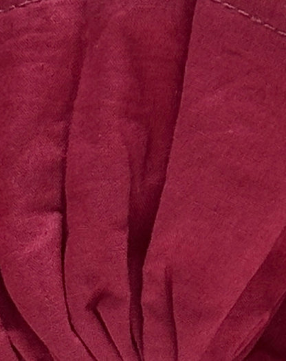Bel Oversized Scrunchie in Adrenaline Red