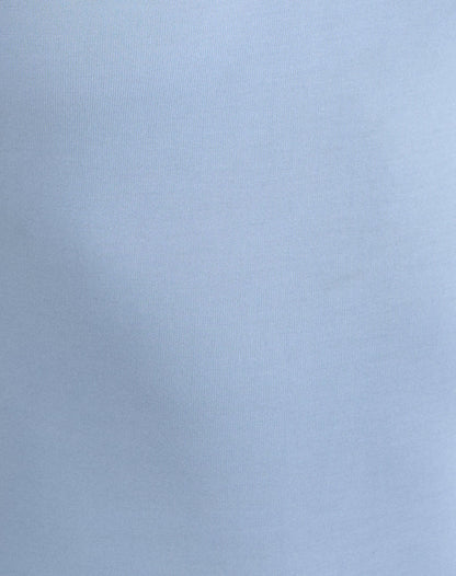 Betony Top with Beads in Cupro Blue Mist