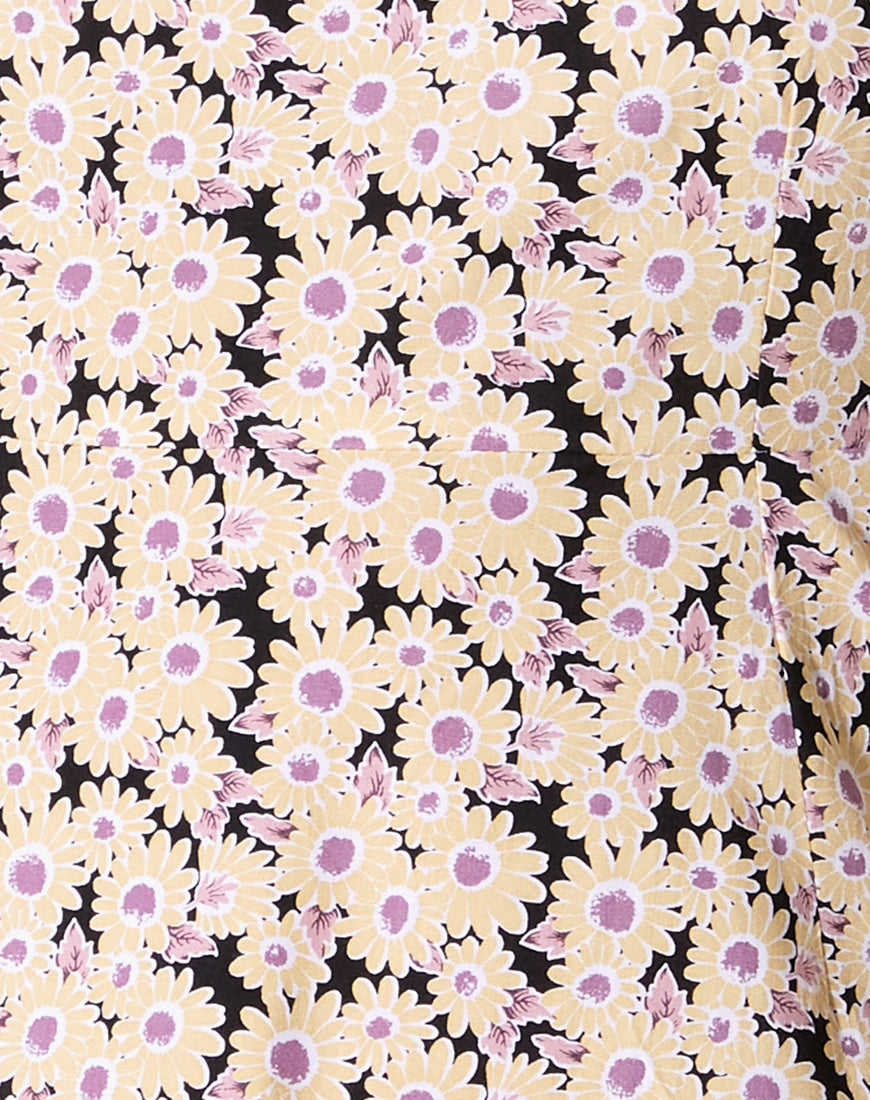 Calia Dress in Daisy Day Dream Cream