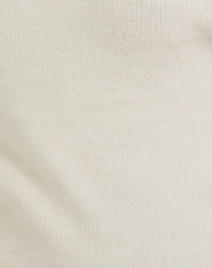 Calyce Top in Fluffy Knit Cream