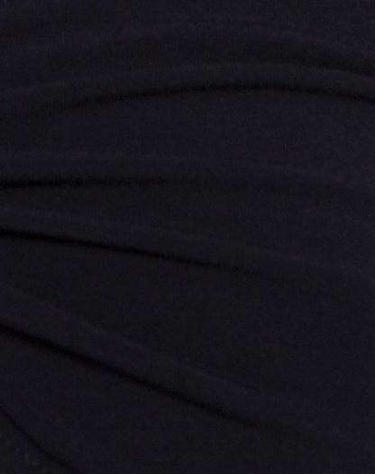 Chateau Crop Top in Black
