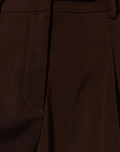 Cimo Trouser in Tailoring Dark Chocolate