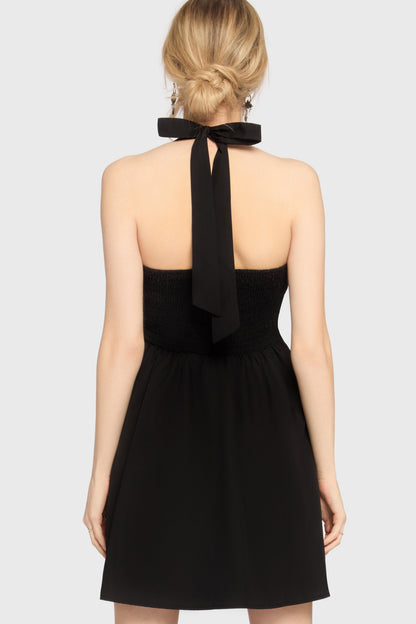 Devil's Darling Halter Neck Mini Dress