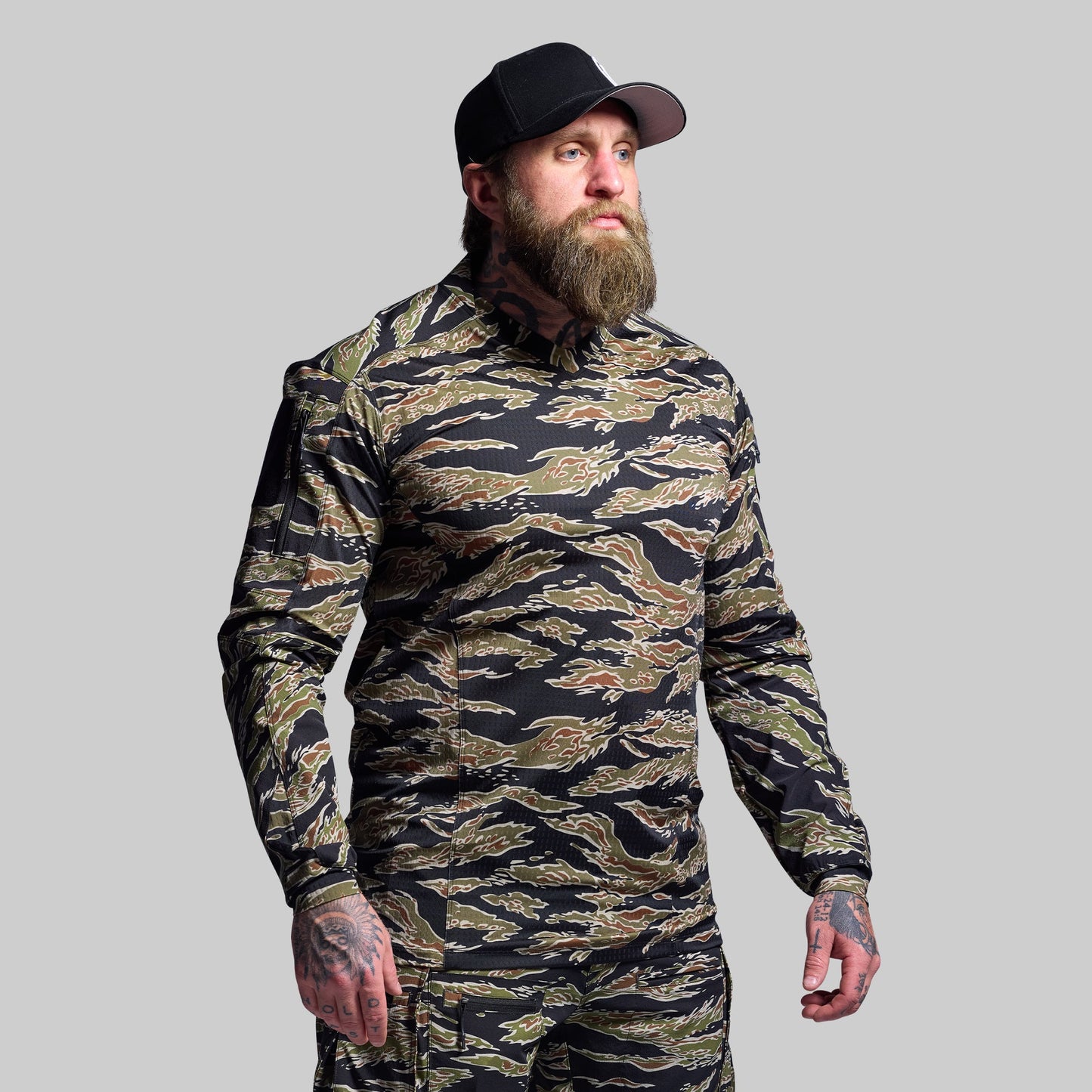 Long Sleeve Op Top Pro (Jungle Tiger)