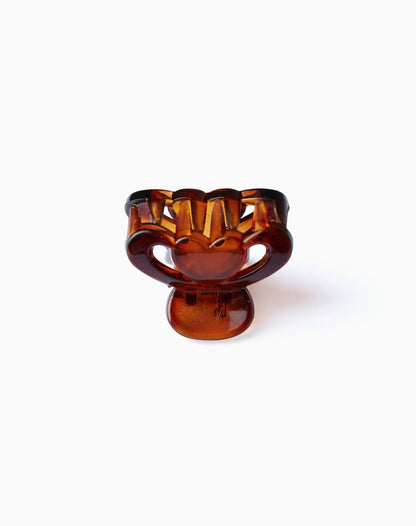 Chanis Mini Hair Claw Set of 6 Pieces in Tortoise