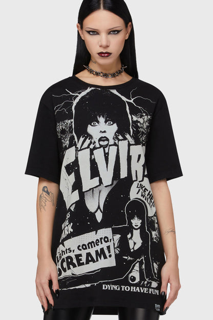 Lights Camera Scream T-Shirt