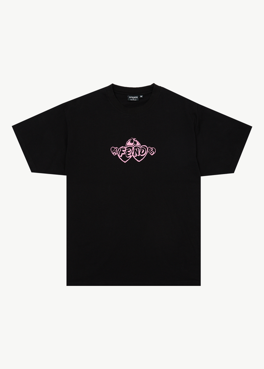 AFENDS Mens Mind Blow - Boxy Tee - Black