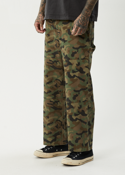 AFENDS Mens Hidden Richmond - Denim Workwear Pant - Hidden