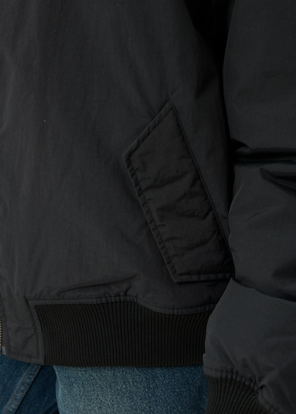 AFENDS Mens No More Bombs - Bomber Jacket - Black