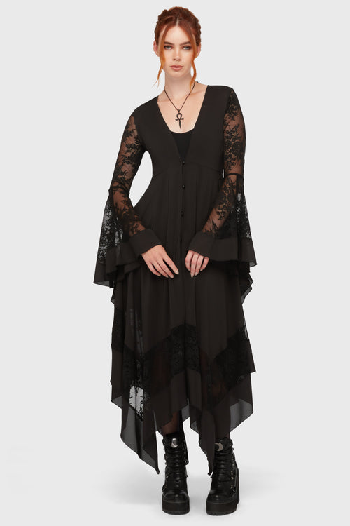 Misty Night Maxi Dress