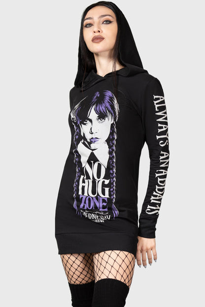 No-Hug Zone Longline Hoodie