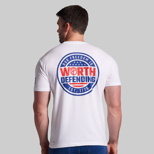Freedom Defended Tee (White)
