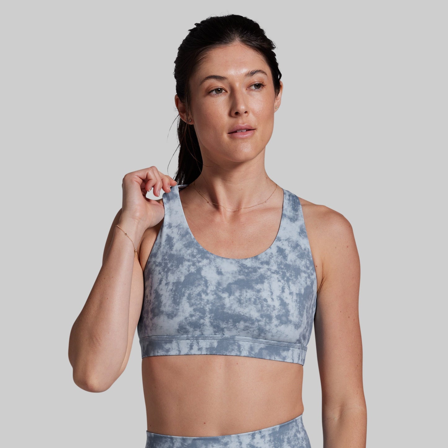 Your Essential Sports Bra (Marbled Granite)