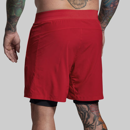 Versatile Short w/ Compression 7" (Adrenaline)