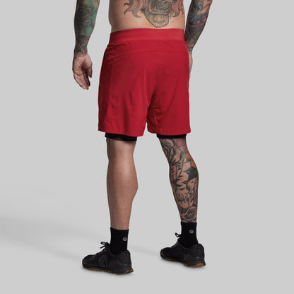 Versatile Short w/ Compression 7" (Adrenaline)