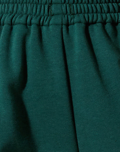 Basile Jogger in Forest Green and Winter White