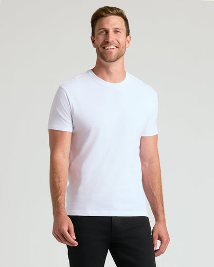 White Classic Crew Neck (Test)