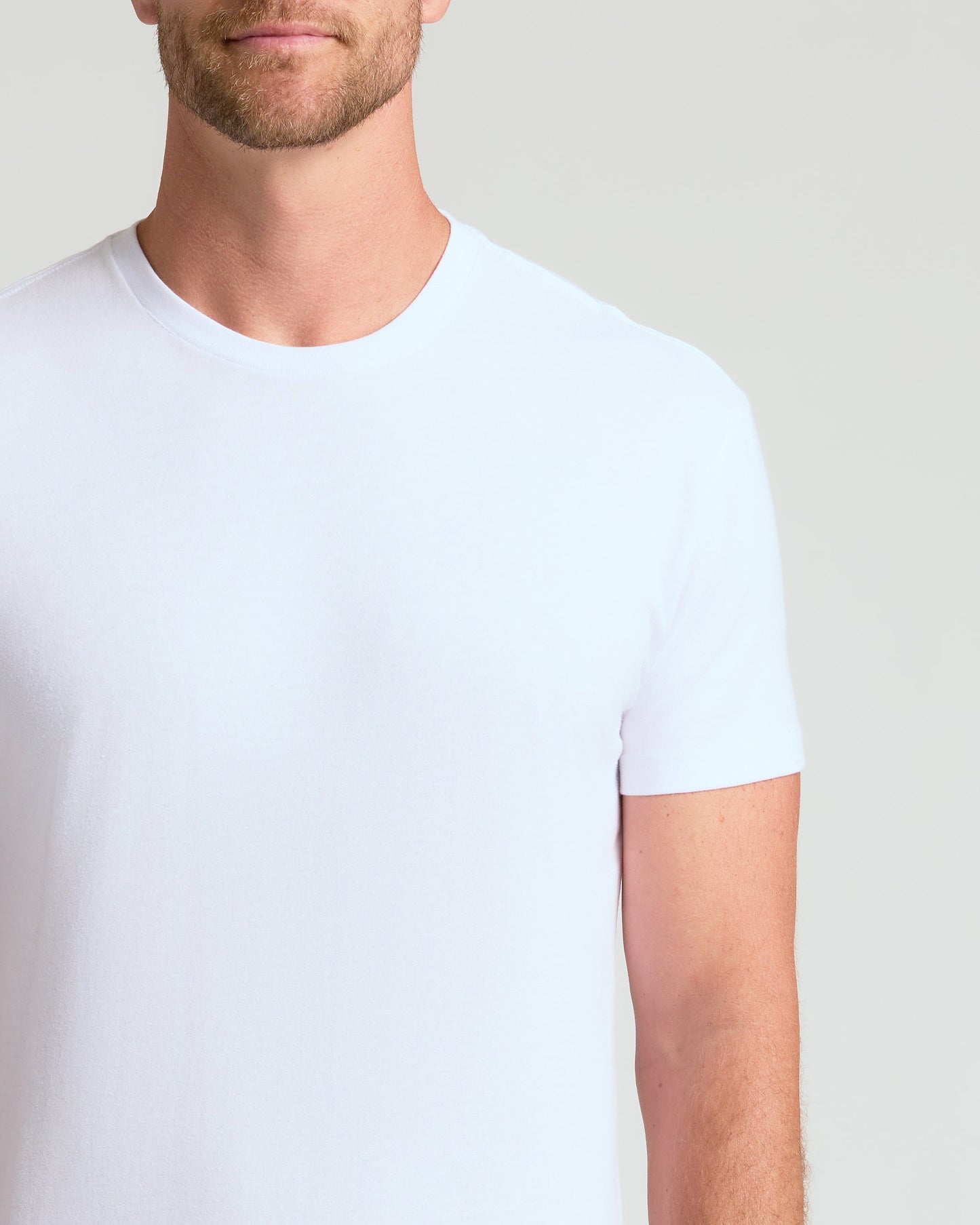 White Classic Crew Neck (Test)
