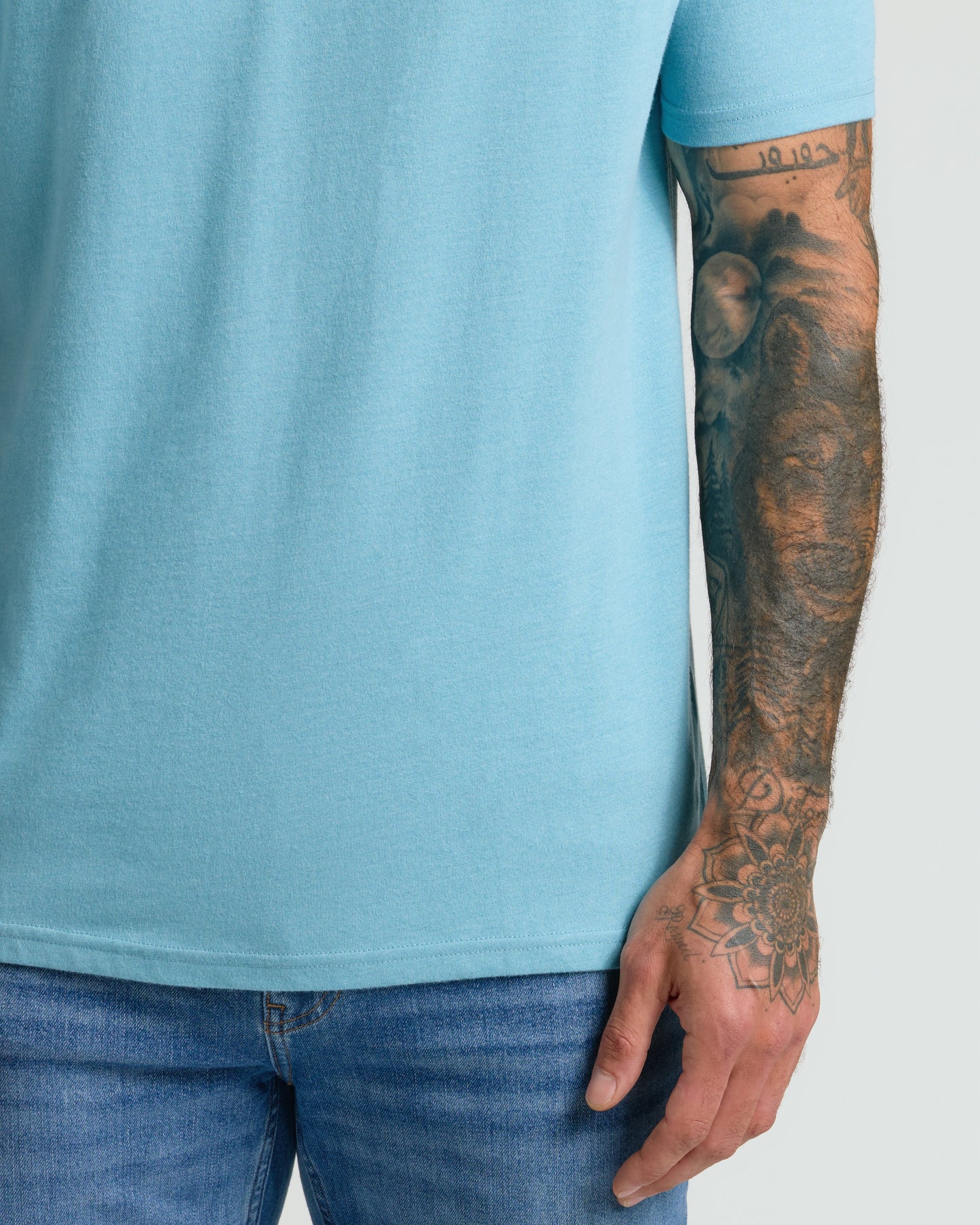 Heather Voyager Classic V-Neck